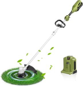 Unsere Erfahrung mit dem GREEN MACHINE 62V Rasentrimmer: Kraftvoll, präzise & flexibel!
